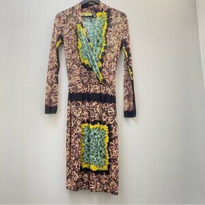 Jean Paul Gaultier Soleil Mesh Fuzzi Dress Women Size Small